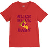 slice slice baby pizza tee V-Neck Tee