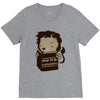 how to be vegetarian V-Neck Tee