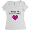 happy mother's day Women's Triblend Scoop T-shirt