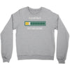 please wait. getting drunk. Crewneck Sweatshirt