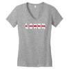 humorous loner Women's V-Neck T-Shirt