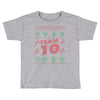 team 10 ugly christmas Toddler T-shirt
