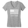 i don't kneel Women's V-Neck T-Shirt