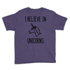 i believe in unicorns Youth Tee