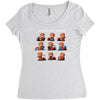 introverts have more fun Women's Triblend Scoop T-shirt
