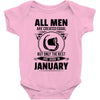 All Men Are Created Equal But Only The Best Are Born In June Baby Onesie