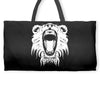 lion head roaring Weekender Totes