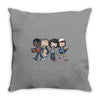 strange bffs Throw Pillow