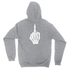 Flipping Someone Off Unisex Hoodie