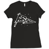 camp flag Ladies Fitted T-Shirt