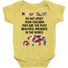 mama bear message Baby Bodysuit