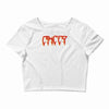 cancer logo Crop Top