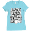 point and click Ladies Fitted T-Shirt