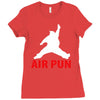 air pun big pun logo Ladies Fitted T-Shirt