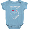 ghose face halloween Baby Onesie