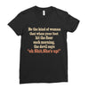 devil Ladies Fitted T-Shirt