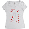 Tinkerbell Women's Triblend Scoop T-shirt