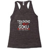 dragon ball z t shirt, train insaiyan t shirt training to beat goku dr Racerback Tank