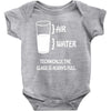 technically the glass is always full Baby Onesie