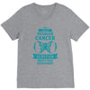 I am a Ovarian Cancer Survivor - What's Your Superpower? V-Neck Tee