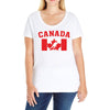 Canada Ladies Curvy T-Shirt
