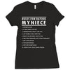 rules for dating my niece Ladies Fitted T-Shirt