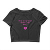 this is my heart when i see you Crop Top