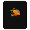 this girl likes tacos Mousepad