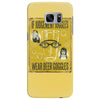 beer goggles sign, ideal gift or birthday present. Samsung Galaxy S7 Edge
