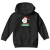 santas cumming Youth Hoodie