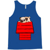 snoopy parody pug w Tank Top