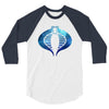 Cobra Commander G.I. Joe 3/4 Sleeve Shirt