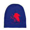 neon genesis evangelion anime nerv logo Baby Beanies
