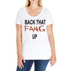 back that fang up Ladies Curvy T-Shirt