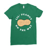 Little Peanut on the Way Ladies Fitted T-Shirt