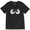 rude christmas pudding V-Neck Tee