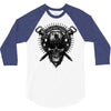 skull 3/4 Sleeve Shirt
