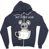 my puns are Zipper Hoodie