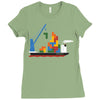 russian cargo Ladies Fitted T-Shirt