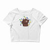 dorp bear Crop Top