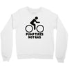 pump tires not gas Crewneck Sweatshirt