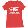 st patricks day drinking team Ladies Fitted T-Shirt