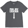pull my cracker funny xmas christmas V-Neck Tee