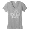 basketball mom Women's V-Neck T-Shirt