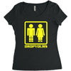 drop yours Women's Triblend Scoop T-shirt