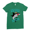 Grandpa Shark -Shark Do Do Do Ladies Fitted T-Shirt