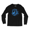 bass clef in blue Long Sleeve Shirts