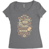 driver picks the music Women's Triblend Scoop T-shirt