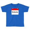 title of day of the week wednesday day of the week Toddler T-shirt