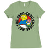 you choo choo choose me Ladies Fitted T-Shirt